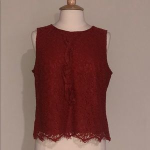 7th Avenue NY&C Design Studio Lace Tank Top